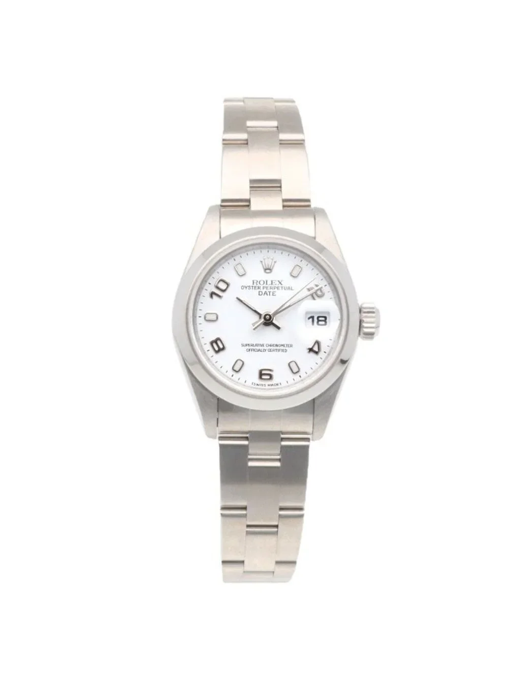 Rolex Date Oistar Watch Clock Automatic Winding Re Polished a Second